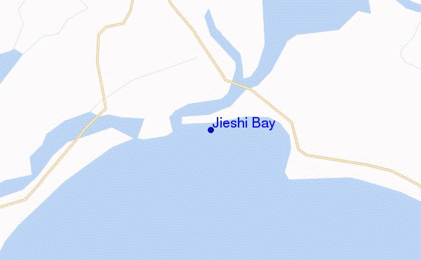 carte de localisation de Jieshi Bay