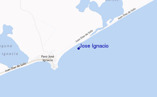 carte de localisation de Jose Ignacio