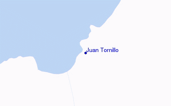 carte de localisation de Juan Tornillo