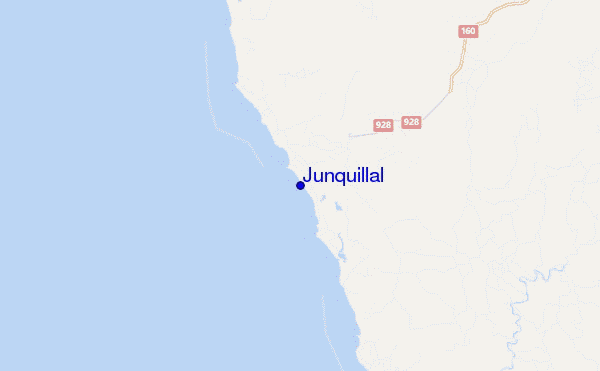 carte de localisation de Junquillal