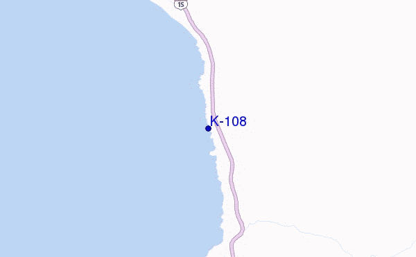 carte de localisation de K-108