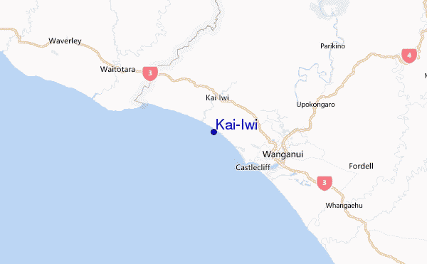 Kai-Iwi Location Map