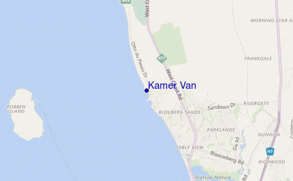 carte de localisation de Kamer Van
