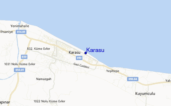 carte de localisation de Karasu