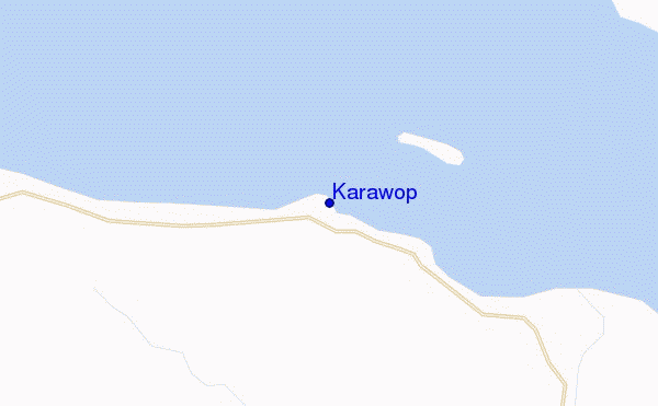 carte de localisation de Karawop