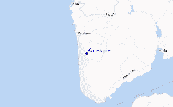carte de localisation de Karekare