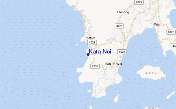 carte de localisation de Kata Noi