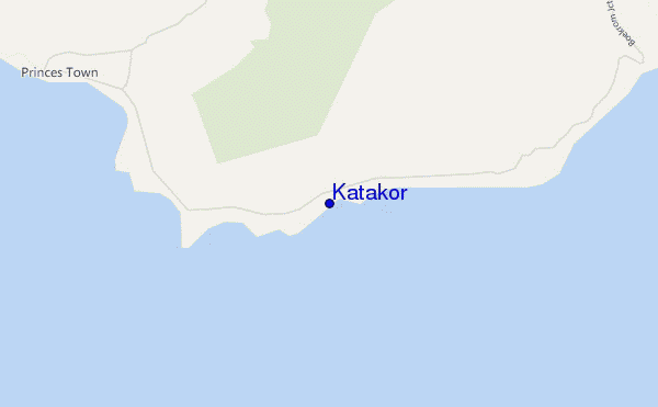 carte de localisation de Katakor