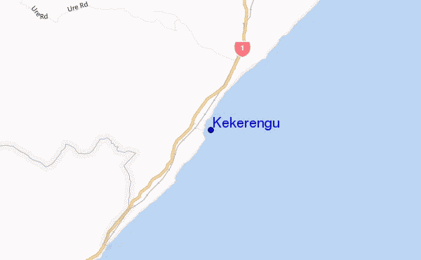 carte de localisation de Kekerengu