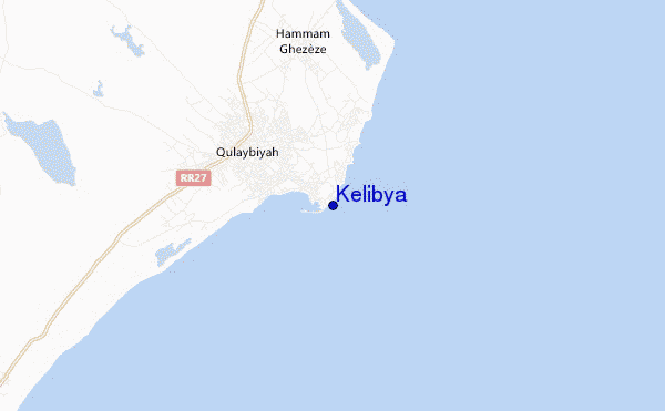 carte de localisation de Kelibya