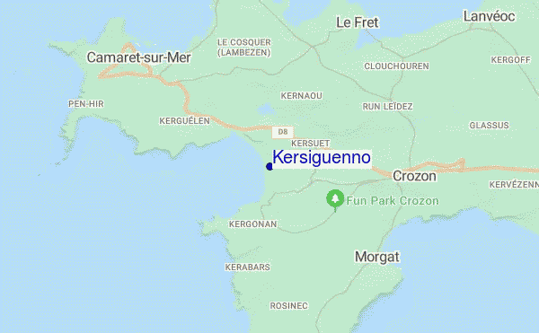 carte de localisation de Kersiguenno