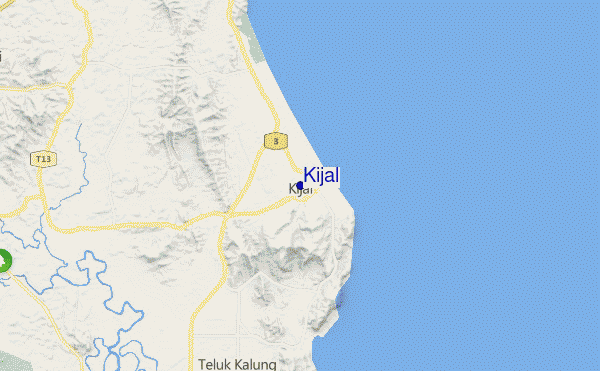 carte de localisation de Kijal
