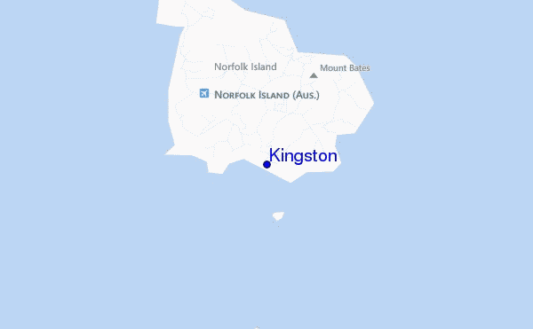 carte de localisation de Kingston