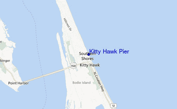 Kitty Hawk Pier Prévisions de Surf et Surf Report (Carolina ...