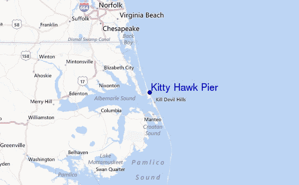 Kitty Hawk Pier Previsions De Surf Et Surf Report Carolina North