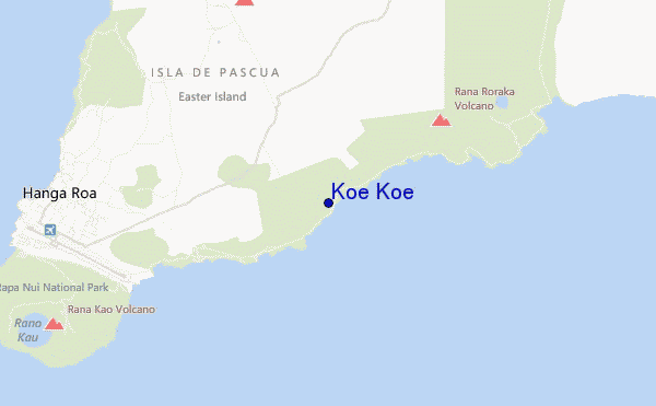 carte de localisation de Koe Koe