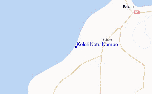 carte de localisation de Kololi Kotu Kombo