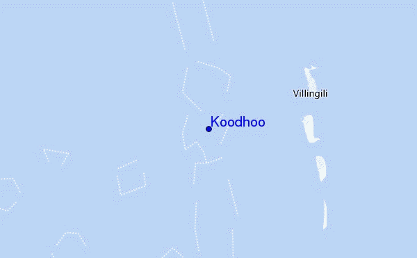 carte de localisation de Koodhoo