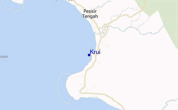 carte de localisation de Krui