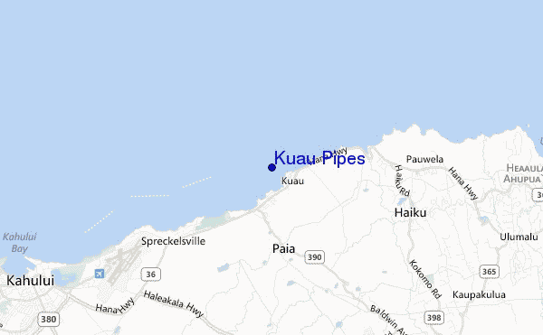 carte de localisation de Kuau Pipes