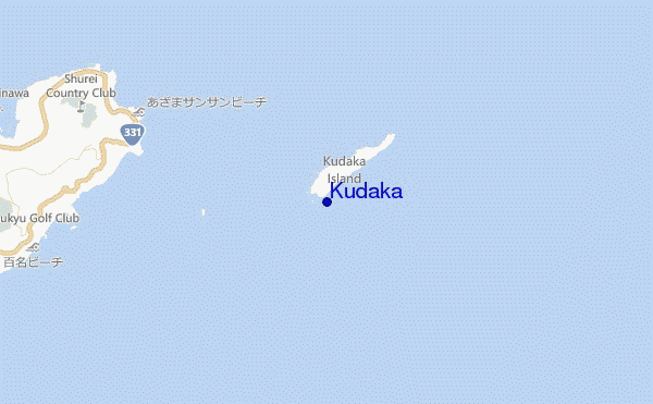 carte de localisation de Kudaka