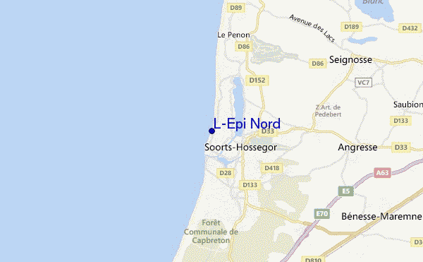 carte de localisation de L'Epi Nord
