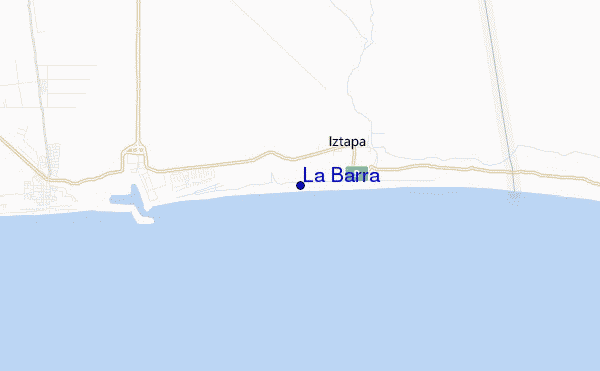 carte de localisation de La Barra