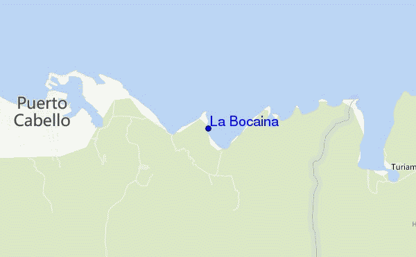 carte de localisation de La Bocaina