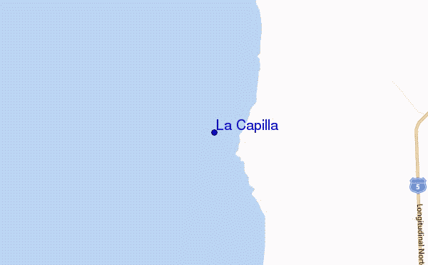 carte de localisation de La Capilla