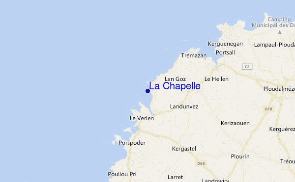 carte de localisation de La Chapelle