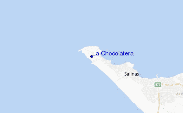 carte de localisation de La Chocolatera