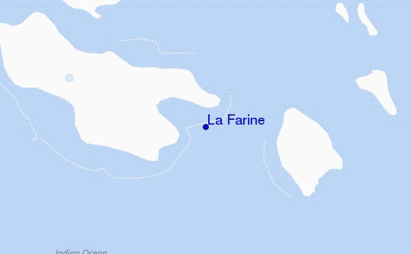 carte de localisation de La Farine