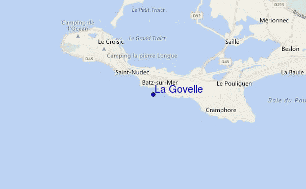 carte de localisation de La Govelle