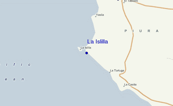 carte de localisation de La Islilla