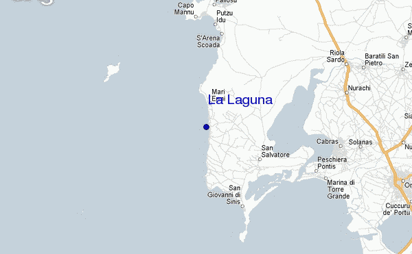carte de localisation de La Laguna