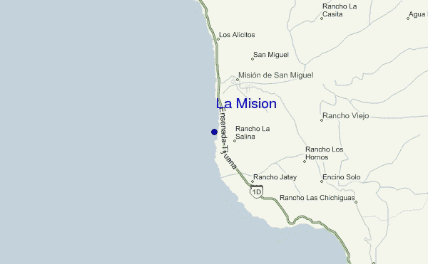 carte de localisation de La Mision