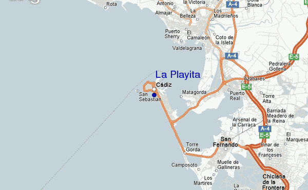 carte de localisation de La Playita