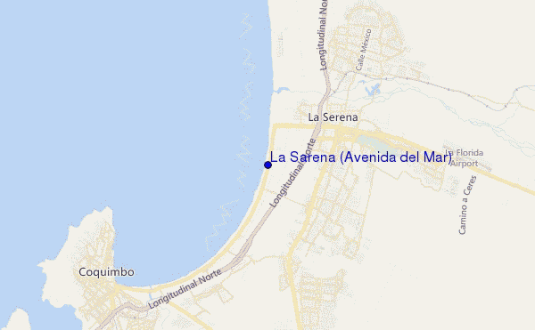 carte de localisation de La Sarena (Avenida del Mar)