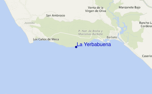 carte de localisation de La Yerbabuena