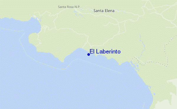 carte de localisation de El Laberinto