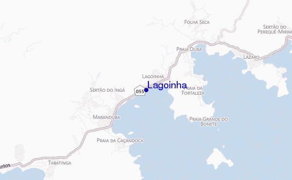 carte de localisation de Lagoinha