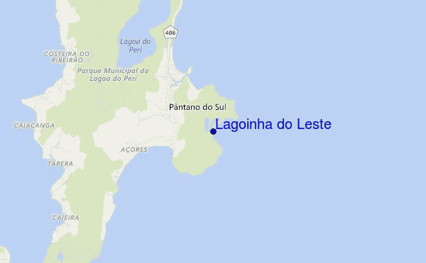 carte de localisation de Lagoinha do Leste