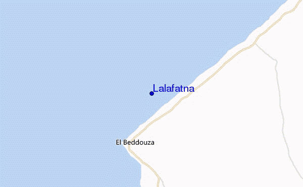 carte de localisation de Lalafatna