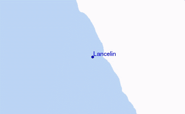 carte de localisation de Lancelin