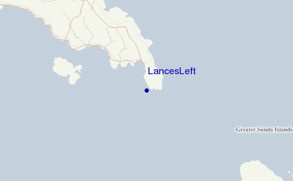 carte de localisation de Lances Left