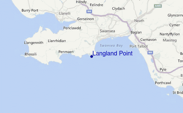 Langland Point Location Map