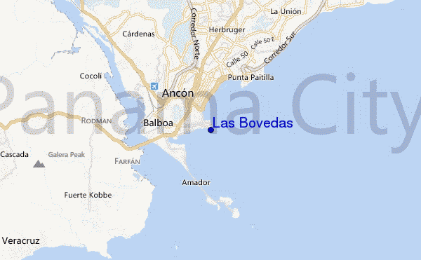 carte de localisation de Las Bovedas