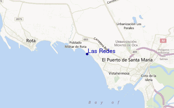 carte de localisation de Las Redes