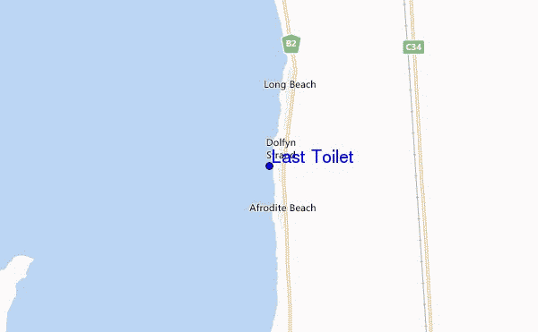 carte de localisation de Last Toilet