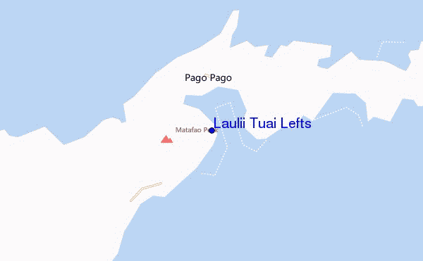 carte de localisation de Laulii Tuai Lefts